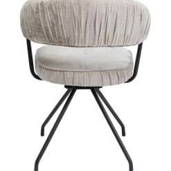 Chaise pivotante Arabella argent><noscript><img width=
