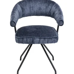Chaise pivotante Arabella bleu><noscript><img width=