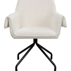 Chaise pivotante Bess crème>KARE Design Best