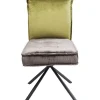 Chaise pivotante Chelsea vert>KARE Design Discount