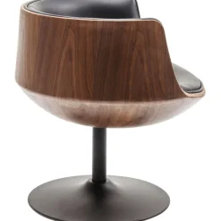 Chaise pivotante Club noyer><noscript><img width=