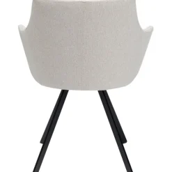 Chaise pivotante Coco crème><noscript><img width=