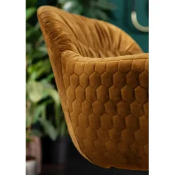 Chaise pivotante Colmar jaune><noscript><img width=