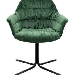 Chaise pivotante Colmar vert>KARE Design Clearance