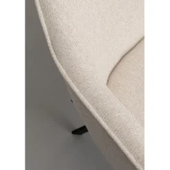 Chaise pivotante Modino crème><noscript><img width=
