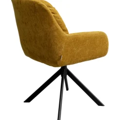 Chaise pivotante Molly jaune><noscript><img width=