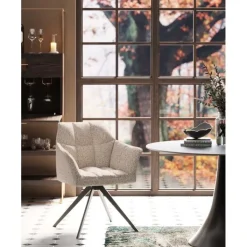 Chaise pivotante Thinktank Beige>KARE Design Best