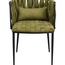 Chaise Saluti vert foncé>KARE Design Hot