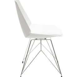 Chaise Wire blanc><noscript><img width=