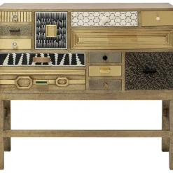 Commode haute Chalet doré 13 tiroirs><noscript><img width=