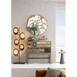 Commode haute Chalet doré 13 tiroirs>KARE Design Hot