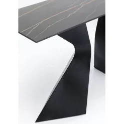 Console Gloria noit céramique 140x81cm><noscript><img width=