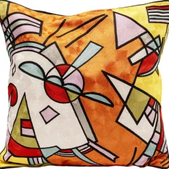 Coussin Art Line orange 50x50cm>KARE Design