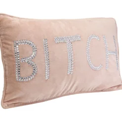 Coussin Beads Bitch Blush 35x60cm>KARE Design Hot