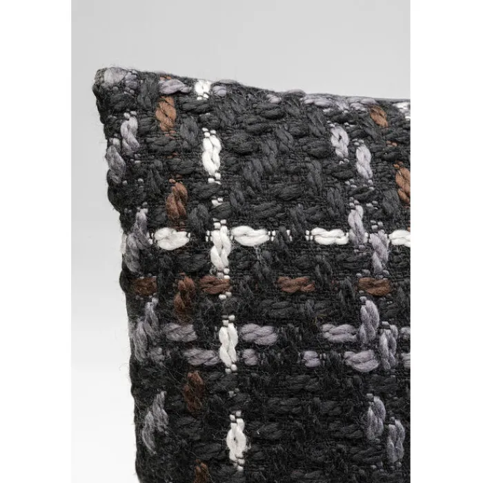 Coussin Colorado noir 45x45cm>KARE Design Clearance