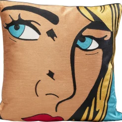 Coussin Comic Lady 50x50cm>KARE Design Hot