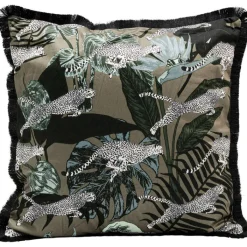 Coussin Jungle Leafs 45x45cm>KARE Design Sale