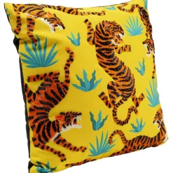 Coussin Tiger Love jaune 45x45cm>KARE Design Hot