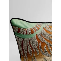 Coussin Tiger Love vert menthe 45x45cm><noscript><img width=