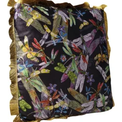 Coussin Tropical Garden Fringe 45x45cm>KARE Design Outlet