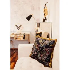 Coussin Tropical Garden Fringe 45x45cm>KARE Design Outlet