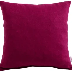Coussin Velvetex pink 40x40cm Limited>KARE Design Clearance
