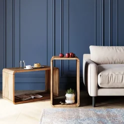Cubes rectangulaires Authentico (set de 2)>KARE Design Online