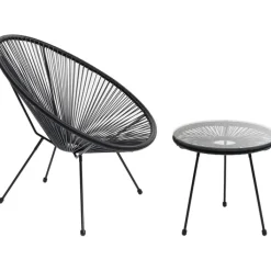 Ensemble Acapulco noir (2-parts)>KARE Design Sale