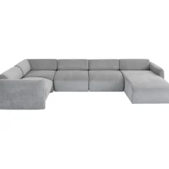 Ensemble de canapés 1 Lucca gris droite 328cm>KARE Design