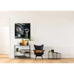 Etagère Loft noir 115x100cm><noscript><img width=