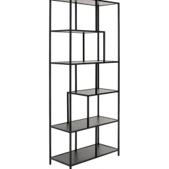 Etagère Loftie noir 77x185cm><noscript><img width=