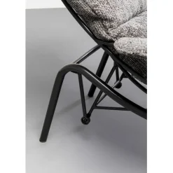 Fauteuil + tabouret Vienna Swing gris><noscript><img width=
