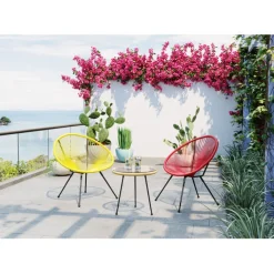 Fauteuil Acapulco cherry>KARE Design New