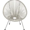 Fauteuil Acapulco Mono greige>KARE Design Online
