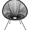 Fauteuil Acapulco Mono noir>KARE Design Sale