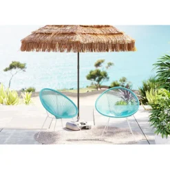 Fauteuil Acapulco turquoise (set de 2)>KARE Design Outlet