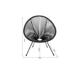 Fauteuil Acapulco turquoise><noscript><img width=