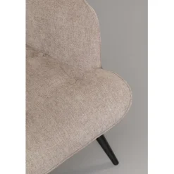Fauteuil Black Vicky marron clair><noscript><img width=