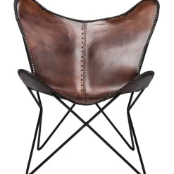 Fauteuil Butterfly marron eco.>KARE Design