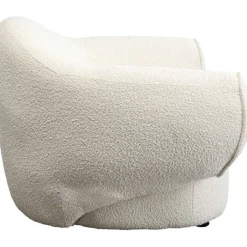 Fauteuil Dreamy bouclé crème><noscript><img width=