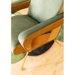 Fauteuil Luna haut dossier vert><noscript><img width=