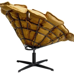 Fauteuil pivotant + repose-pieds Blossom><noscript><img width=