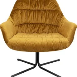 Fauteuil pivotant Bristol jaune>KARE Design Sale