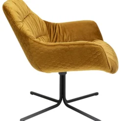 Fauteuil pivotant Bristol jaune><noscript><img width=
