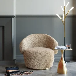 Fauteuil pivotant Carella>KARE Design Sale