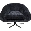 Fauteuil pivotant Ciao Midnight>KARE Design New