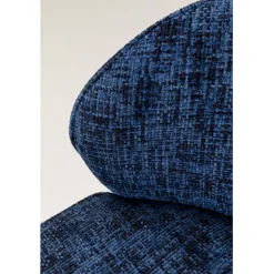 Fauteuil pivotant Ellie bleu><noscript><img width=