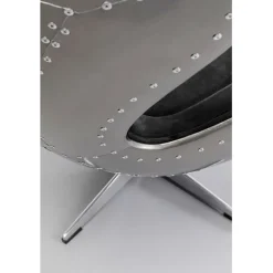 Fauteuil pivotant Lounge noir Grafite><noscript><img width=