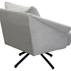 Fauteuil pivotant Milo beige><noscript><img width=
