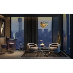 Fauteuil pivotant Music Hall gris><noscript><img width=